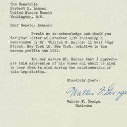 Letter: 1950 December 18