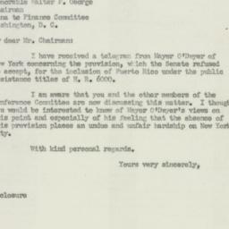 Letter: 1950 July 11