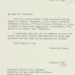 Letter: 1956 May 25
