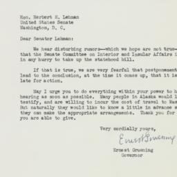 Letter: 1950 March 10