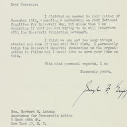 Letter: 1948 December 21