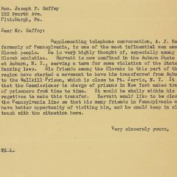 Letter: 1934 July 5