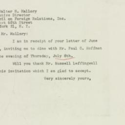 Letter: 1948 June 25