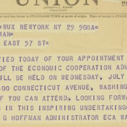 Letter: 1948 June 29