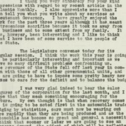 Letter: 1932 January 6