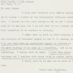 Letter: 1946 October 14