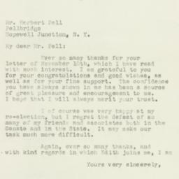 Letter: 1950 November 17