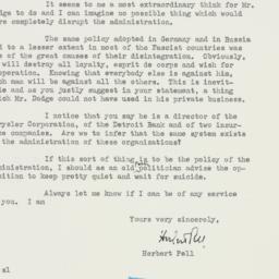 Letter: 1953 March 20