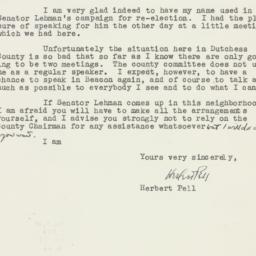 Letter: 1950 October 19