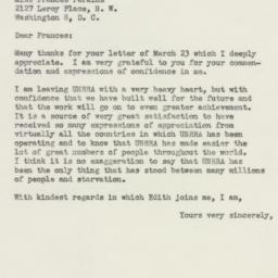 Letter: 1946 April 1