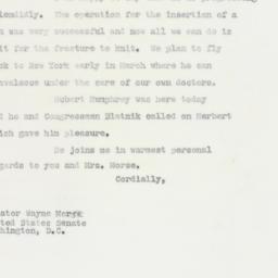 Letter: 1963 February 24