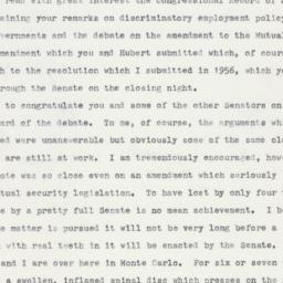 Letter: 1959 July 26