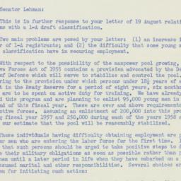 Administrative Record: 1955...
