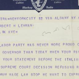 Letter: 1936 October 13