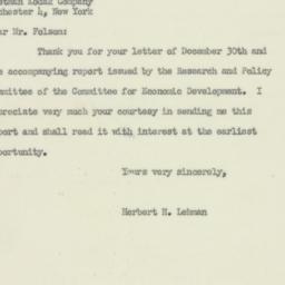 Letter: 1950 January 4