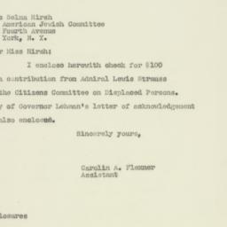 Letter: 1947 June 27