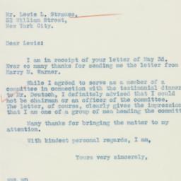 Letter: 1935 May 8