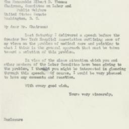 Letter: 1950 May 16