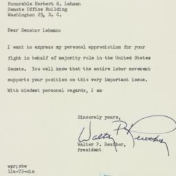 Letter: 1954 February 9