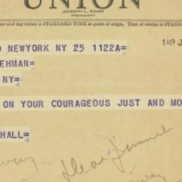Letter: 1949 July 25