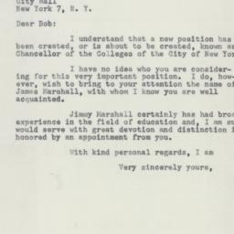 Letter: 1955 May 12