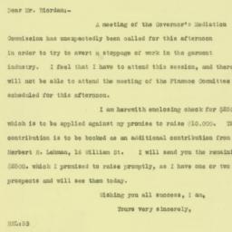 Letter: 1925 September 11