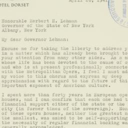 Letter: 1941 April 26