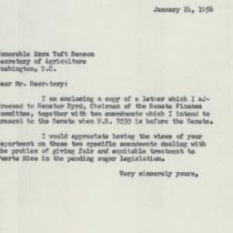 Letter: 1956 January 24