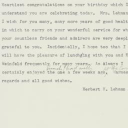 Letter: 1958 January 27