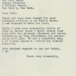 Letter: 1956 September 26