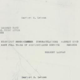 Letter: 1959 April 10