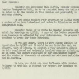 Letter: 1952 April 28