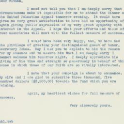 Letter: 1936 May 23