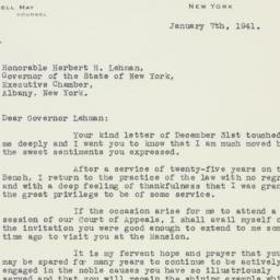 Letter: 1941 January 7
