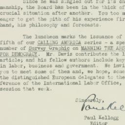 Letter: 1941 October 14