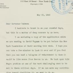 Letter: 1942 May 22