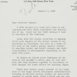 Letter: 1936 January 7