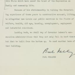 Letter: 1938 October 12