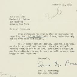 Letter: 1942 October 15