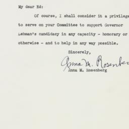 Letter: 1946 October 15