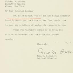 Letter: 1942 November 25