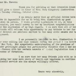 Letter: 1951 October 11