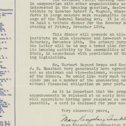 Letter: 1937 October 7