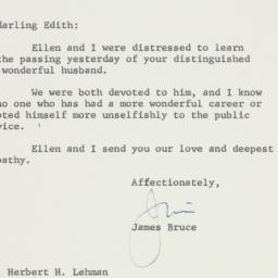 Letter: 1963 December 6