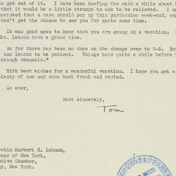 Letter: 1941 July 29