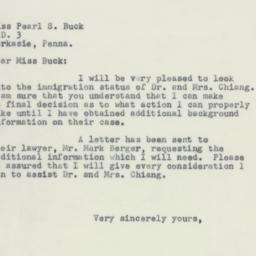 Letter: 1955 June 21