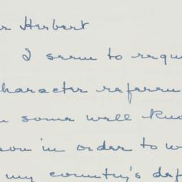 Letter: 1941 July 10