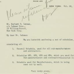 Letter: 1924 October 28
