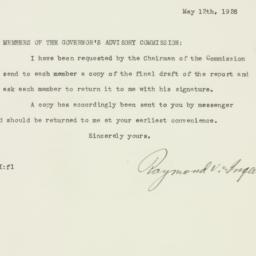 Letter: 1926 May 12