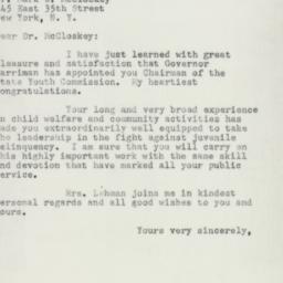 Letter: 1955 February 7